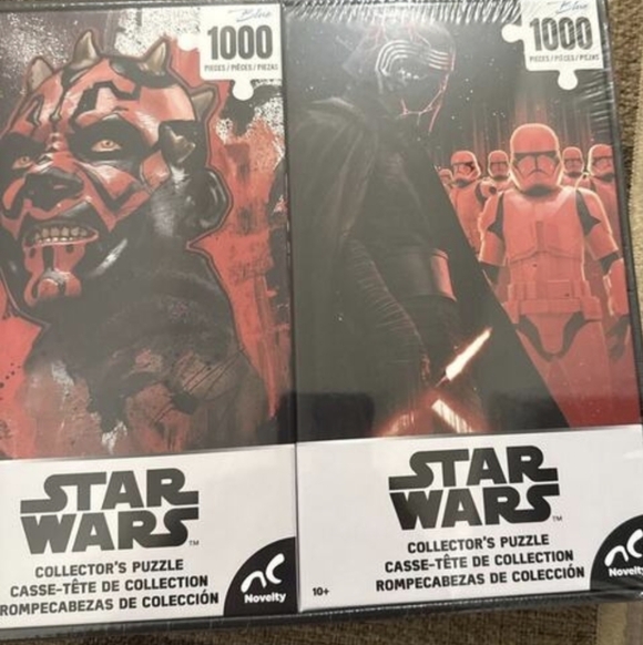 Star Wars 4-Pack 1000pc Collector's Puzzles - Iconic Villains - Picture 8 of 9